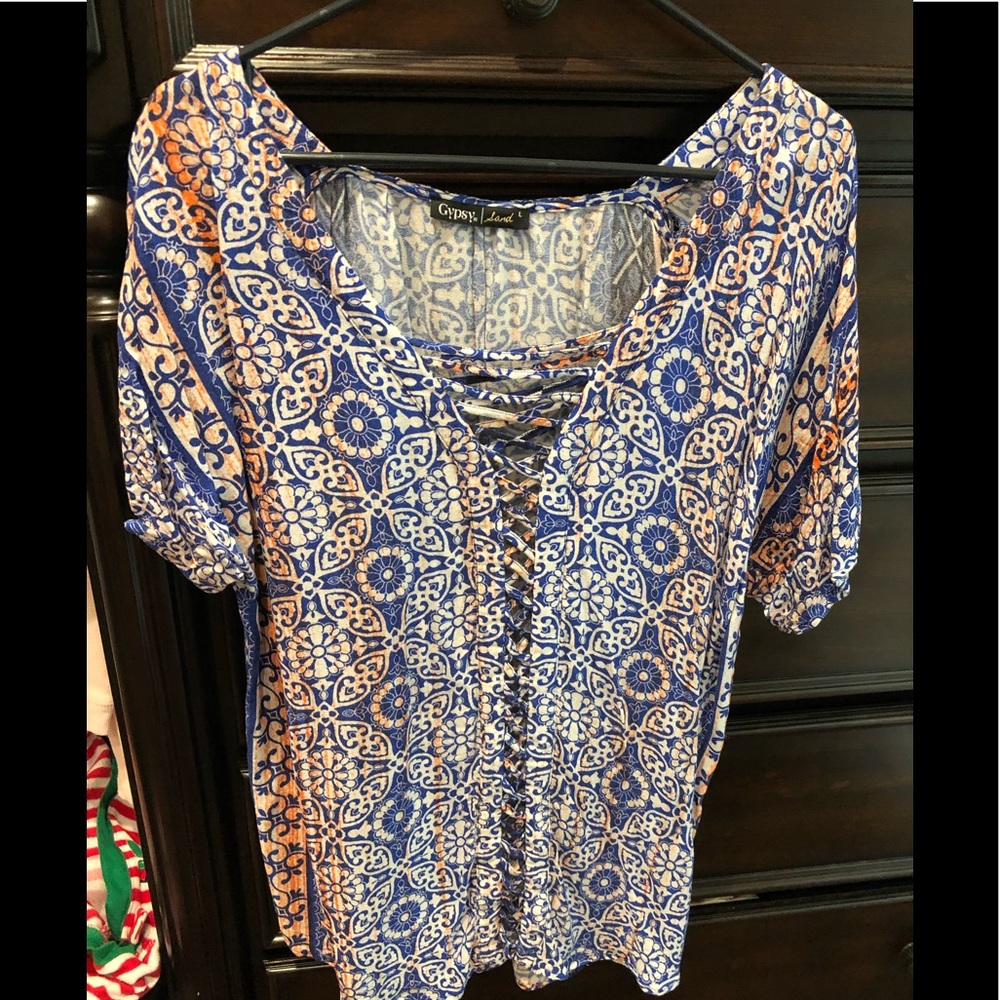 Women’s Gypsy Island top L